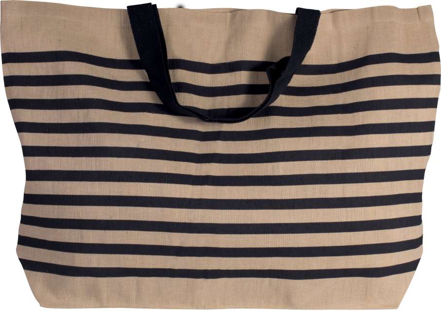 KI0228 | Large Juvo Hlld-All Bag Natural | Navy