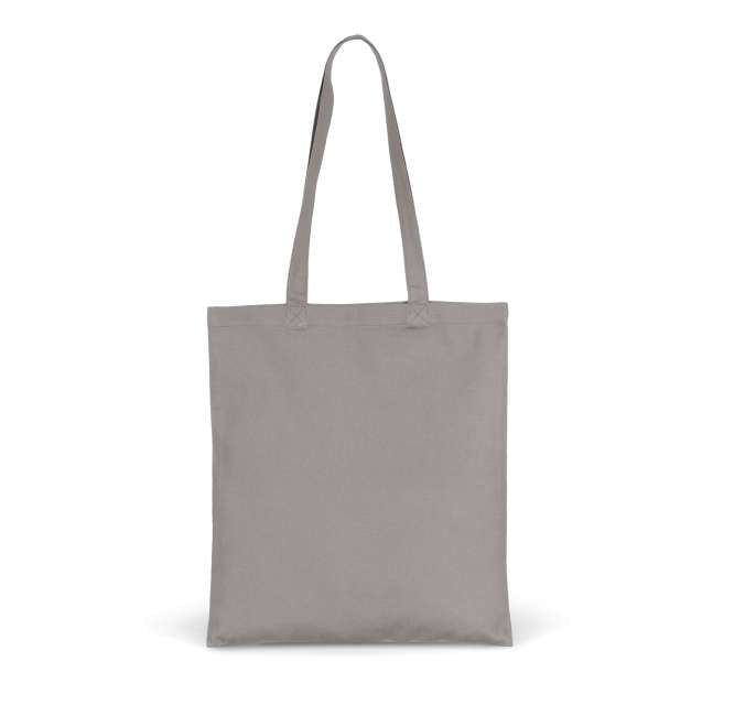 KI0250 | Cotton Canvas Shopper Bag Metal Grey